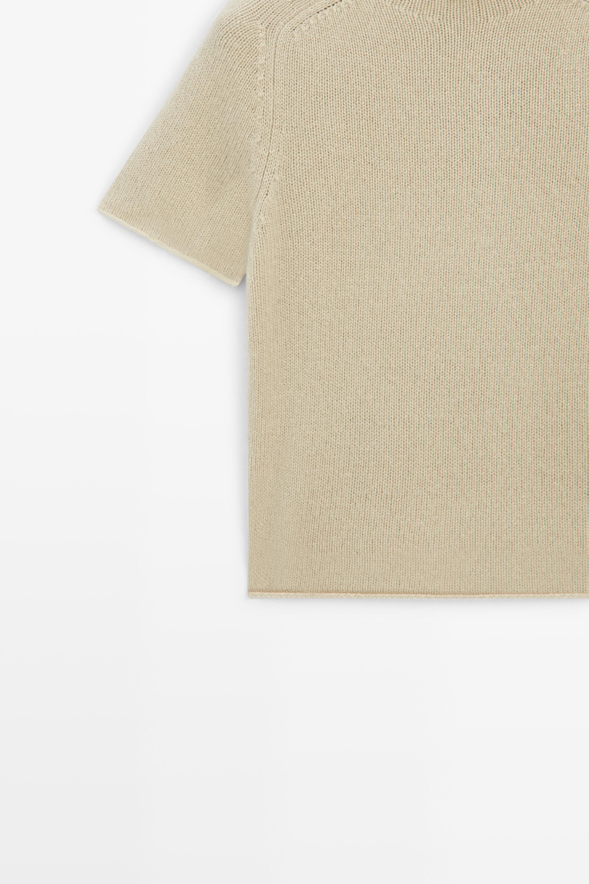 100% Cashmere Mock Turtleneck Sweater